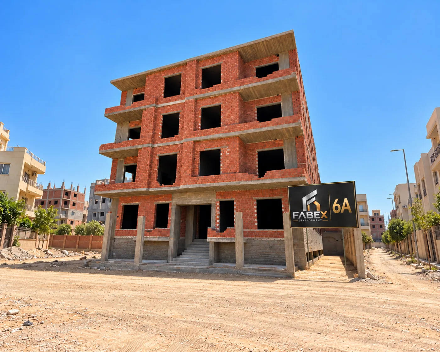مشروع 6A تحت الإنشاء – الحي الرابع بيت الوطن التجمع الخامس